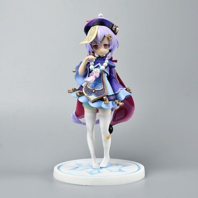 Impact Genshin Qiqi Figurine Game Cartoon Model Toys Statuary Christmas Gifts