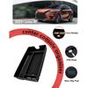 Совместим с Lexus RX 2023 2024, органайзер на центральной консоли, ящик для хранения в подлокотнике с держателем для монет для RX350/RX350h/RX500h, установка непосредственно из ABS