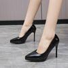 New High Heels 35-42 Plus Size Women Shoes 12cm Thin Stiletto Banquet Wedding Shoes Sexy Pointed Toe Ladies Party Shoes