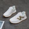 2025 Spring Little White Shoes New Korean Version Ins Female Students Height Increase Platform Sports Board Shoes Casual Shoes Female AA38