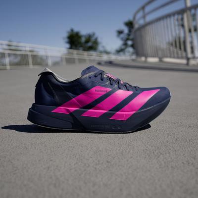Adizero Adios Pro 4 Темно-синий Шокирующий розовый