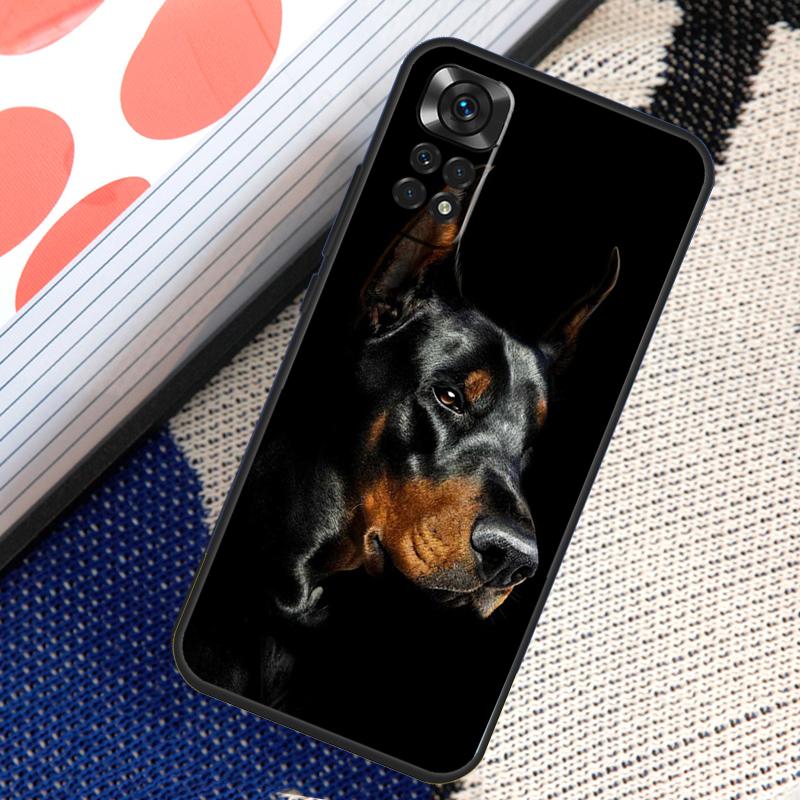 Animal Doberman Dog Case For Xiaomi Redmi Note 8 9 10 11 12 Pro 8T 9S 10S 11S Redmi 12C 9C 9T 10A 10C Cover