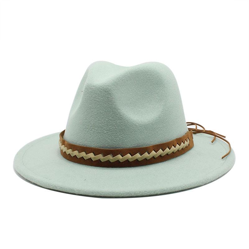 Мужские и женские шерстяные шапки, фетровые шляпы, британские повседневные джазовые шляпы, мужские цилиндры