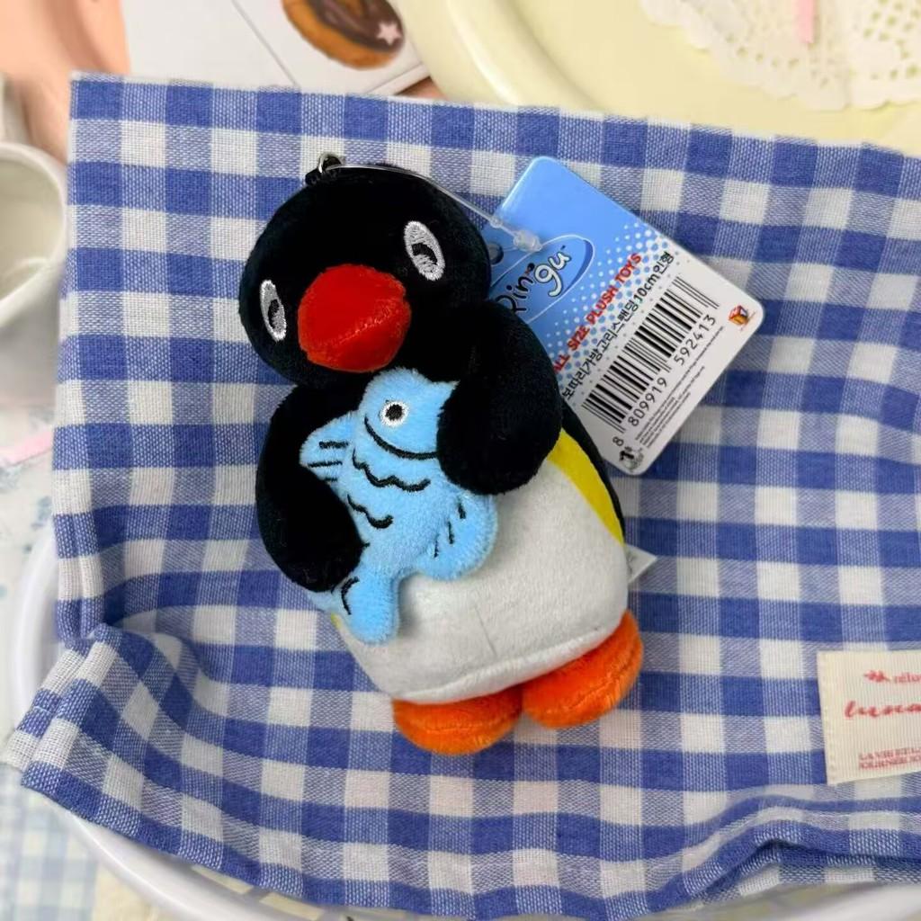 Pingu Penguin Plush Keychain With Soft Pp Cotton Filling For Backpack Decor And Gift
