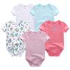 Детская одежда Боди для новорожденных с короткими рукавами Одежда для малышей