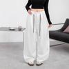 Wide-leg Pants Women's Spring and Autumn New High-waisted Loose Straight Casual Drape Lazy Wind Scimitar Sports Pants