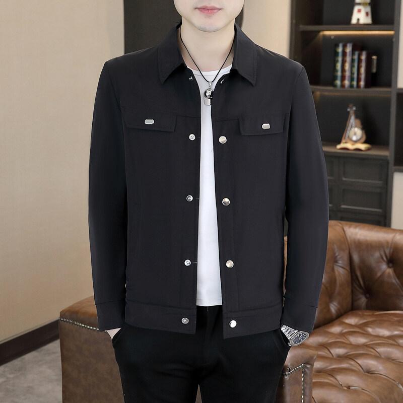 Новая легкая и тонкая куртка из ледяного шелка мужская одежда от солнца executive jacket business casual мужской топ