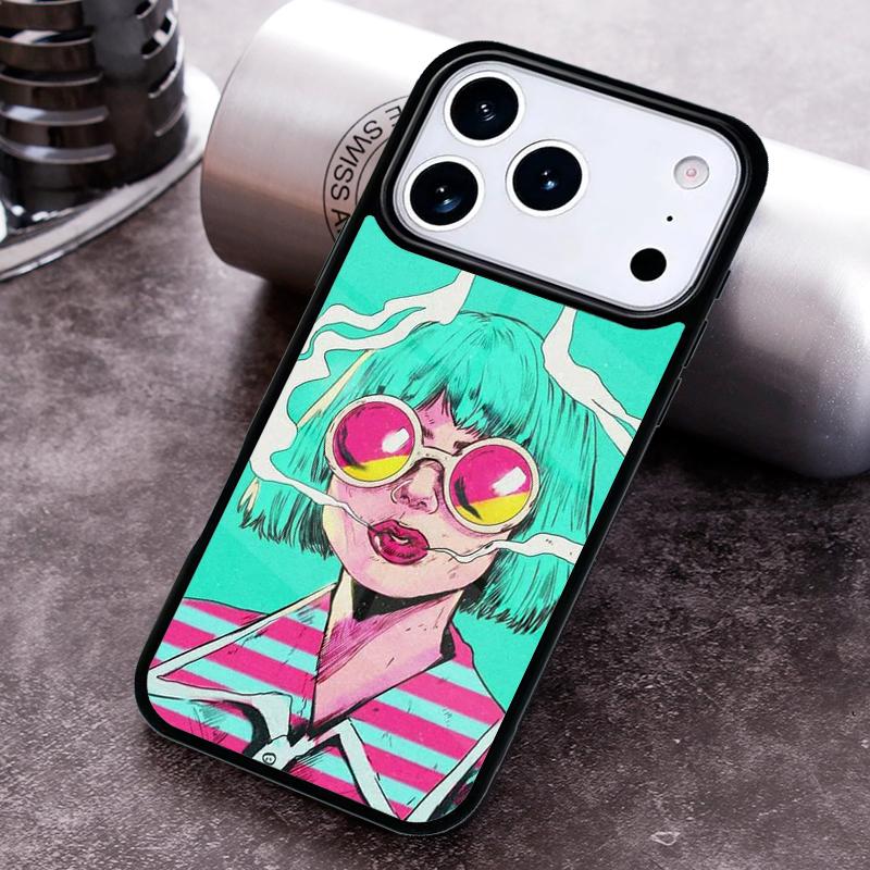 Чехол для телефона в стиле Хиппи Гранж для iPhone 17 16 15 Pro Max Air 14 13 12 11 Plus Ударопрочный чехол