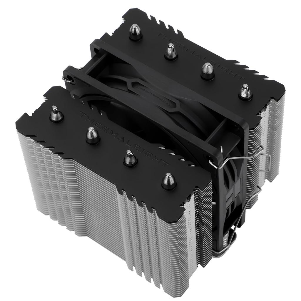 Thermalright Peerless Assassin 90 SE CPU Air 4 Heat Dual Tower Single PWM 110mm Height CPU Cooling Fan for AM4 AM5 Intel LGA Cooler, Pipes, Fan, AMD