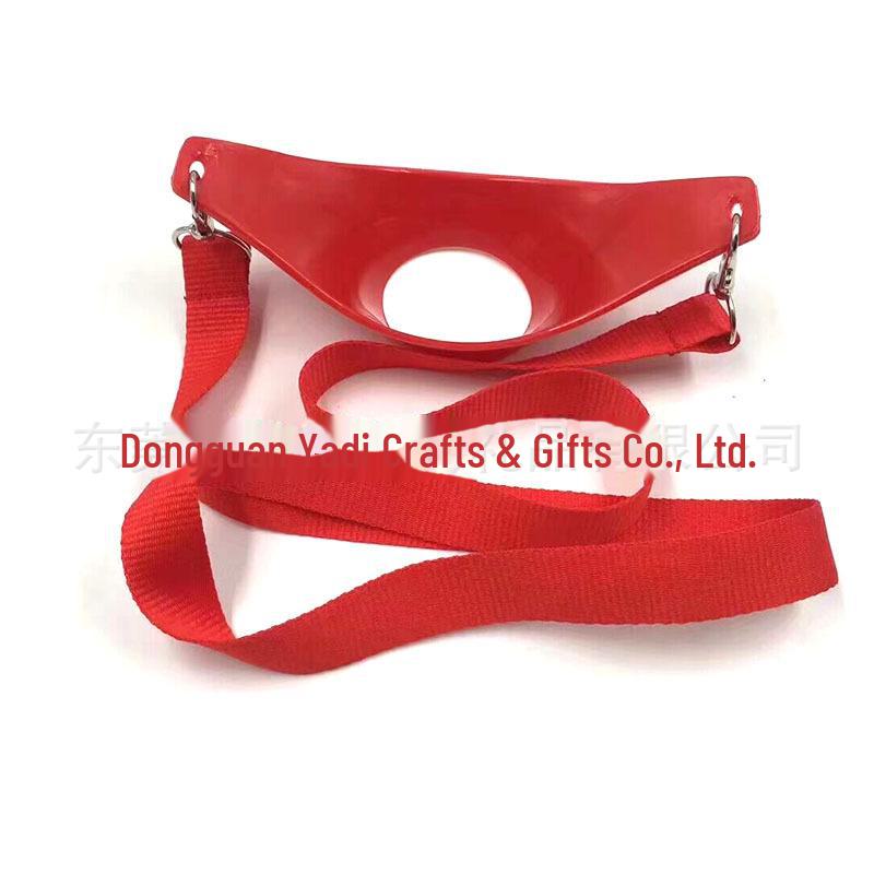 Черный ПВХ-чехол для бокала и шнурок для бокала с индивидуальным логотипом