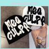 Street Style Letter Pattern Neutral Plush Casual Knitted Hat For Fall And Winter