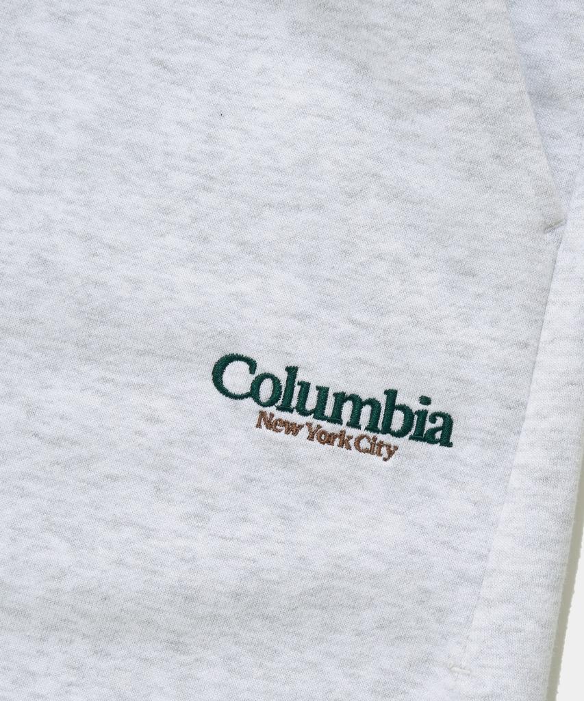 Шорты-штаны COLUMBIA UNIVERSITY Nyc Emb Terry_Светло-серый меланж