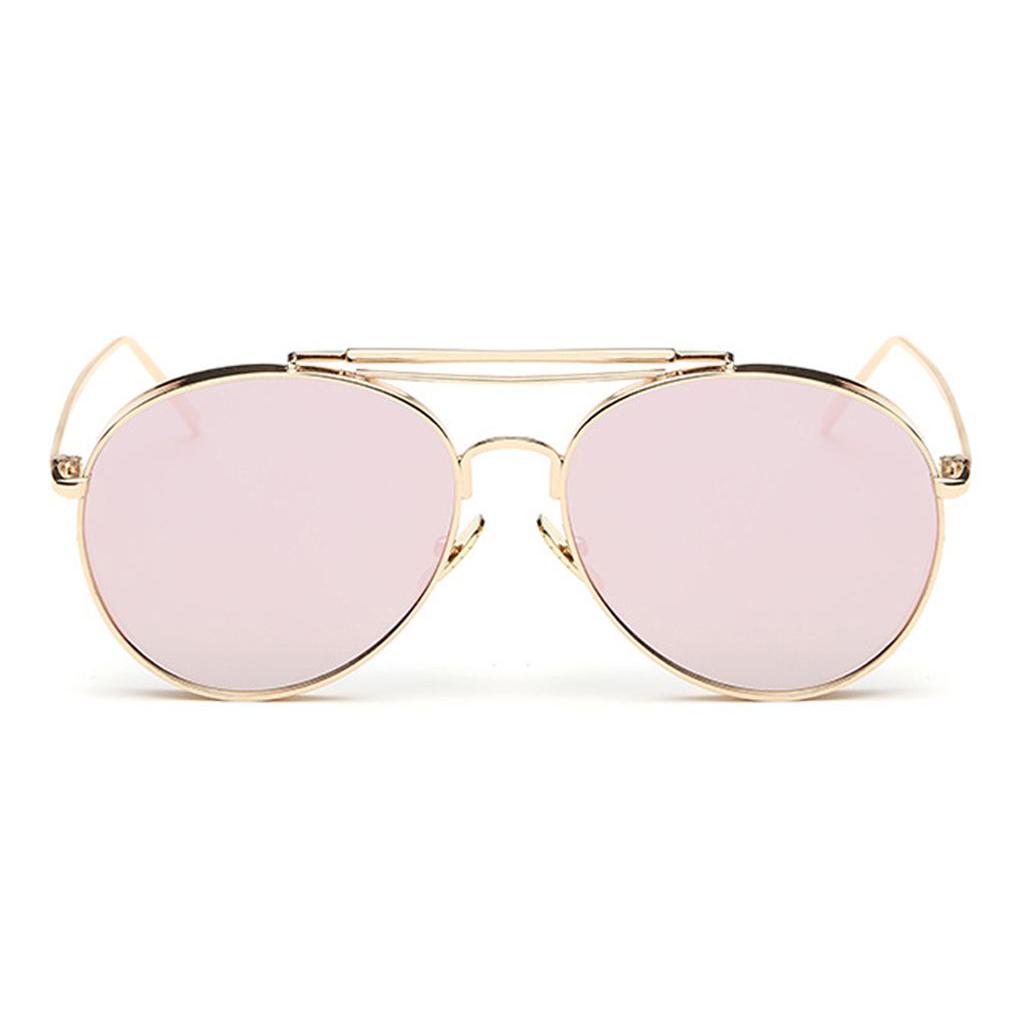 Fashion Women Men Unisex UV400 Metal Frame Sunglasses Travel Outdoor Glasses