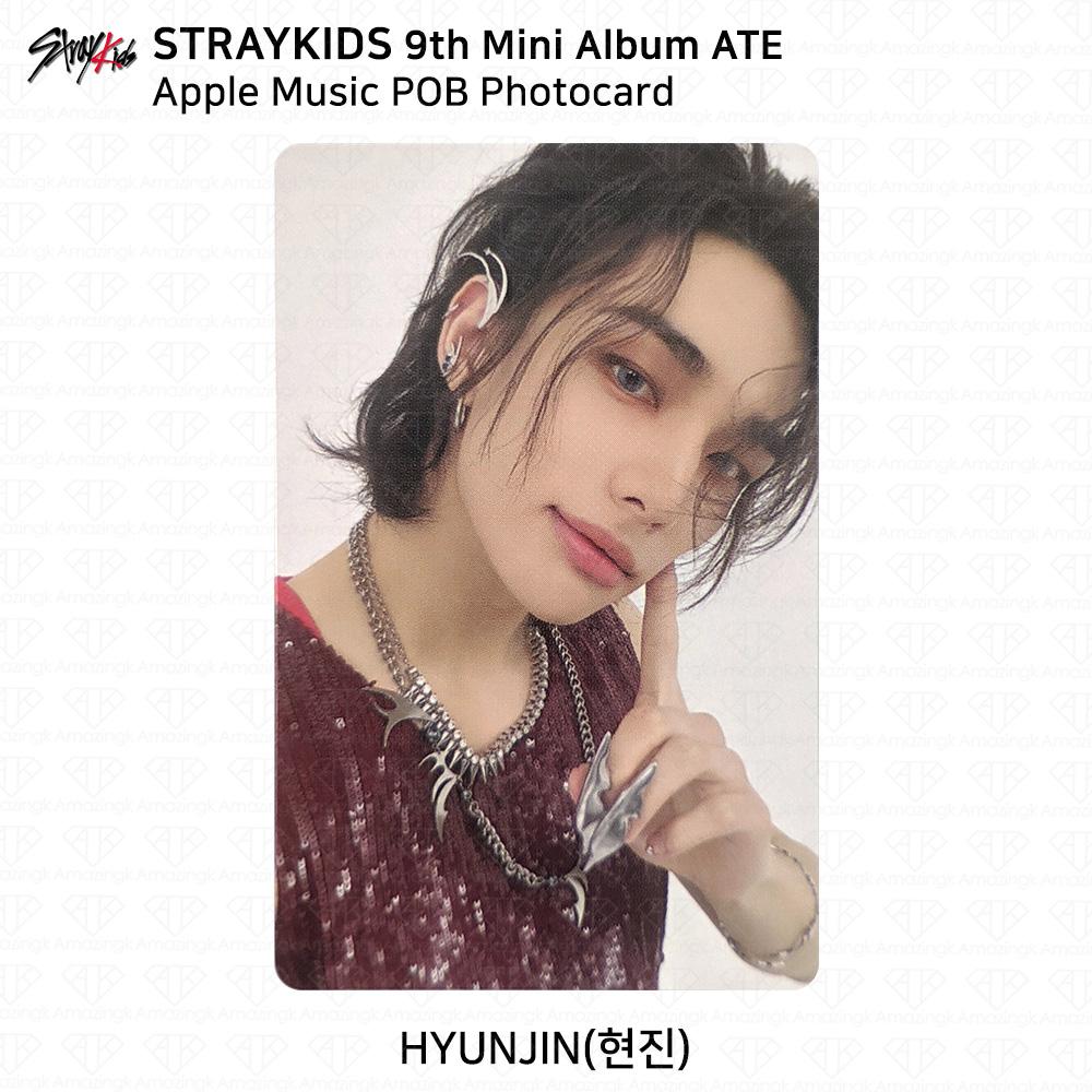 Stray Kids 9-й мини-альбом ATE POB Photocard AppleMusic Aladin Withmuu SKZ KPOP