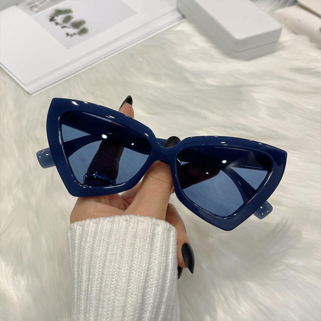 New Triangle Polygon Sunglasses Women Men Vintage Glasses Retro Cat Eye Sun Glasses Female Male Eyewear Eye Glasses for Summer