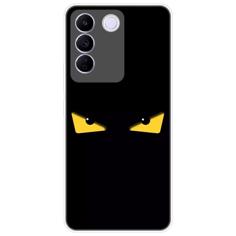 For Vivo V27e V 27e Case Soft Silicone Back Cover Cartoon Phone Case Diversification