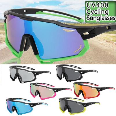 Спортивные очки UV400 Солнцезащитные очки для велоспорта Мужские и женские очки для велоспорта Горные велосипедные очки для шоссейного велоспорта Очки для езды с изменением цвета