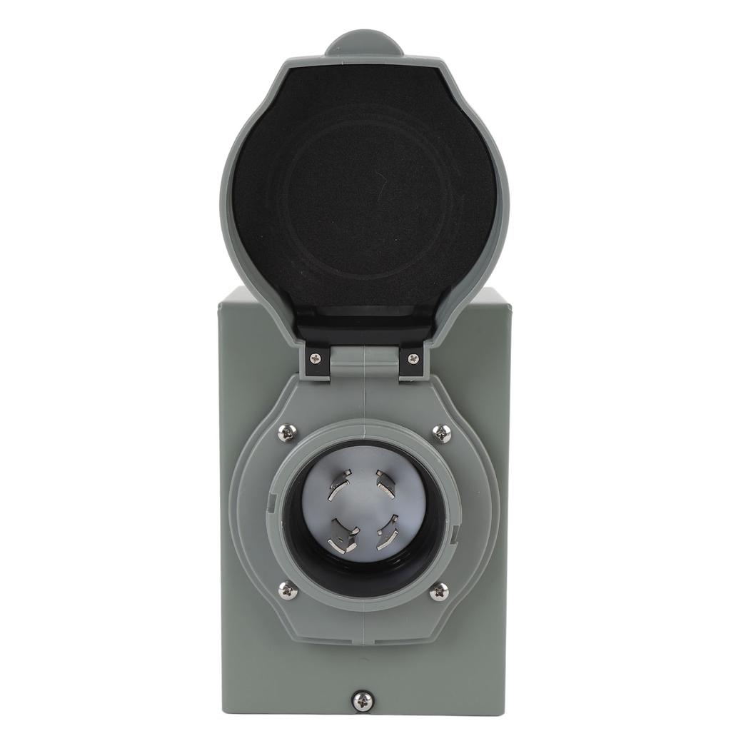 Генератор 30 Ампер Входная коробка питания 125 В 250 В NEMA L1430P для кемперов прицепов автодомов использования на открытом воздухе