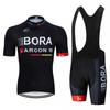 Men Women Cycling Jersey Bib Shorts Set Breathable Quick Dry Bike Outfit Road