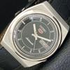 Б/У винтажные мужские часы SEIKO 5 AUTOMATIC 7009A из Японии с черным циферблатом a433402-2 R116-a433402