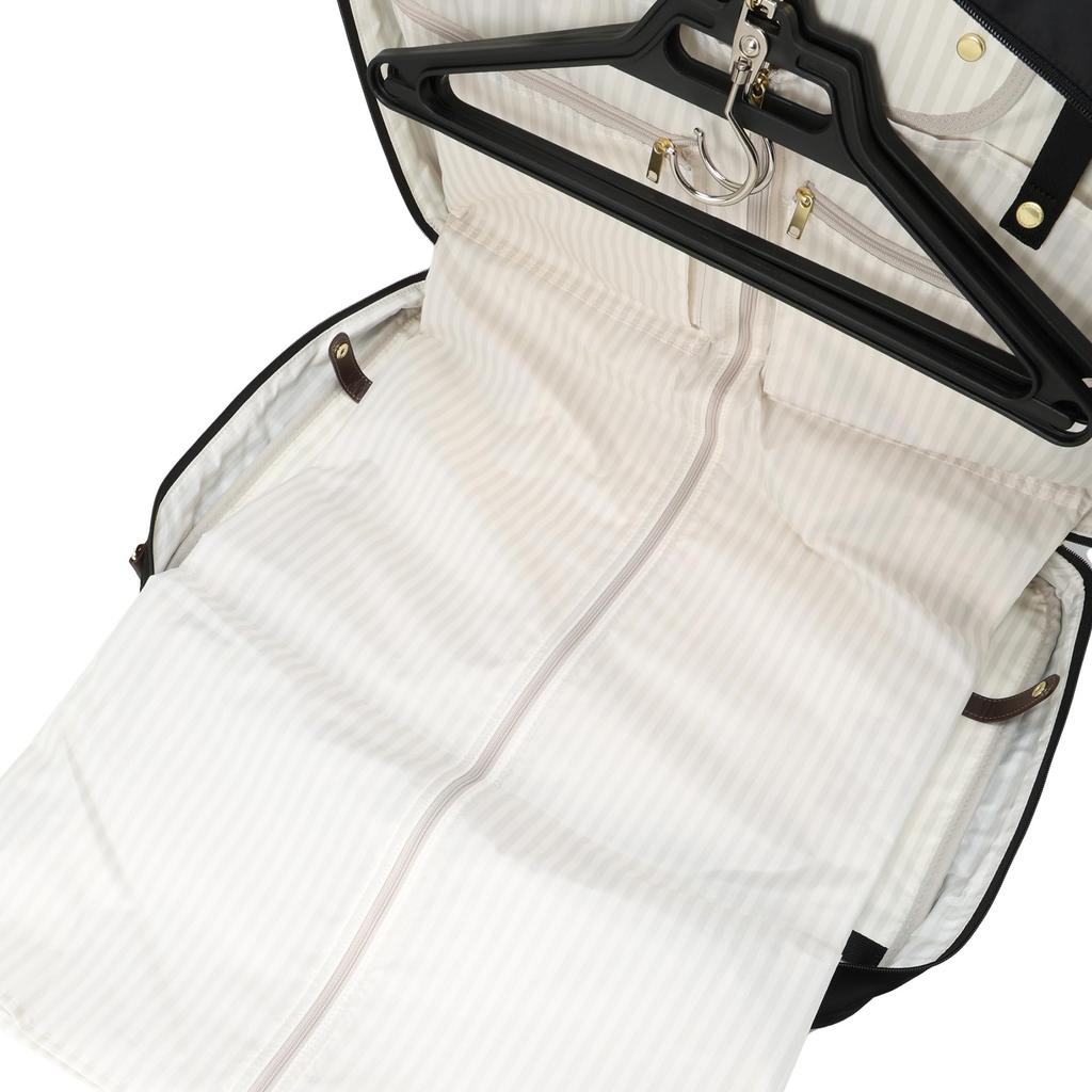 Garment Bag Amelia 2 Storage for 2 Teflon Treated Trifold Specification Black [Macintosh Philosophy] No.68099