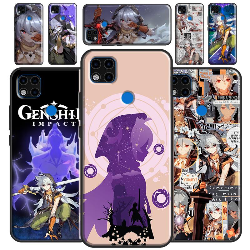 Мягкий чехол Razor Genshin Impact для Xiaomi Redmi Note 11 Pro Note 10 Pro Note 9 Pro 10S 9S 8T 9A 9C 9T