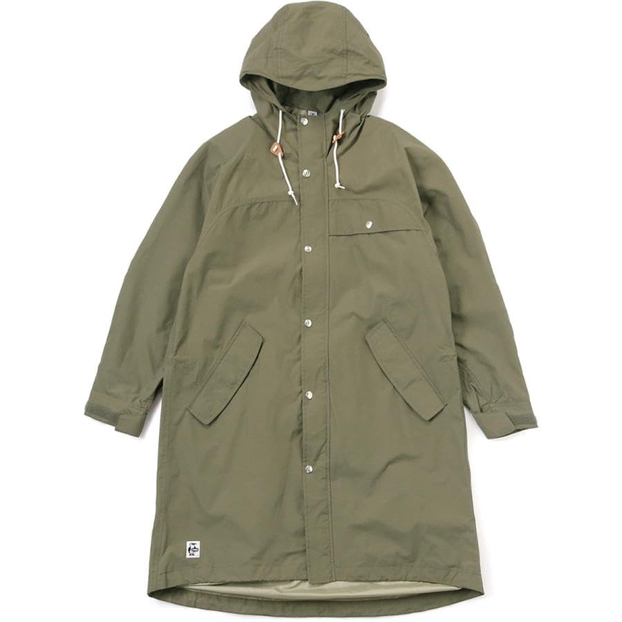 Парка Кемпинг Длинная Парка Олива S [Chums] Мужская