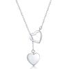 925 Sterling Silver Pendant Necklace For Women Heart Necklace Silver 925 Jewelry Women Necklace 925