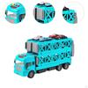 Cars Storage and Transporter Toy Truck Hauler Launch Vehicles Play Set,with Cars,Transport