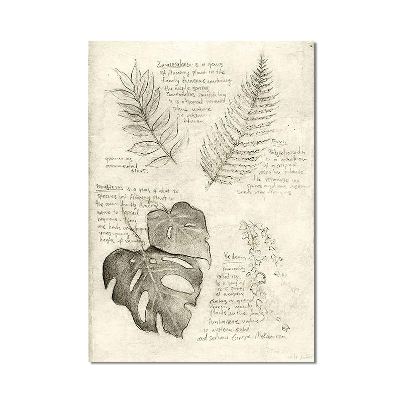 Винтажная лиса, бабочка, олень, насекомое, нота, ретро постер, грибы, холст, картина, настенная живопись, принт, настенные панно для декора гостиной