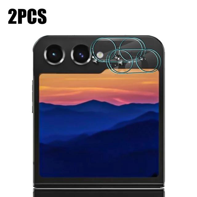 Закаленное стекло для Samsung Galaxy Z Flip 7 6 5 Внешний защитный экран Защитная пленка от царапин на объектив камеры для Z Flip6 Flip5