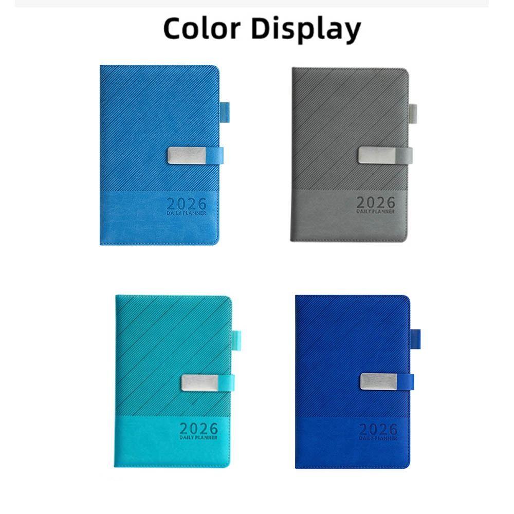 Wear-resistant A5 English Daily Plan Notebook Agenda Planning Notebook School Office