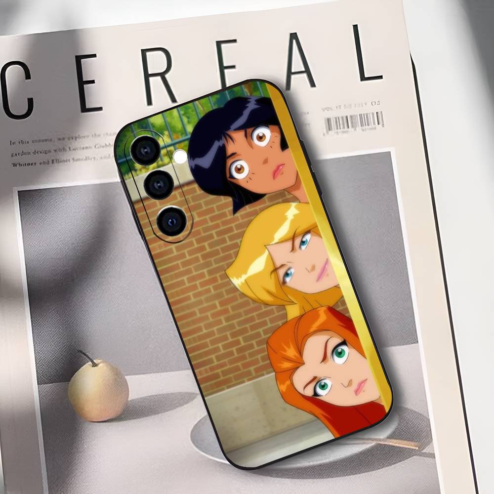Cool T-Totally S-Spies Phone Case For Samsung Galaxy A73,A72,A71,A70,A53,A52,A51,Others Soft Black Cover