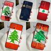 Lebanon Flag Map Case For Xiaomi 14 13 Ultra 12 Lite 11T 12T 13T Pro POCO M6 X3 X5 X6 Pro F3 F5 M5s Cover