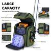 Waterproof Fishing Backpack Bag Nylon Outdoor Shoulder Bag Fishing Tackle Storage Bag  Camping