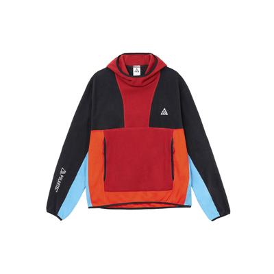 ACG Polartec Wolf Tree Флисовая мужская толстовка с капюшоном Красный CV0643-671