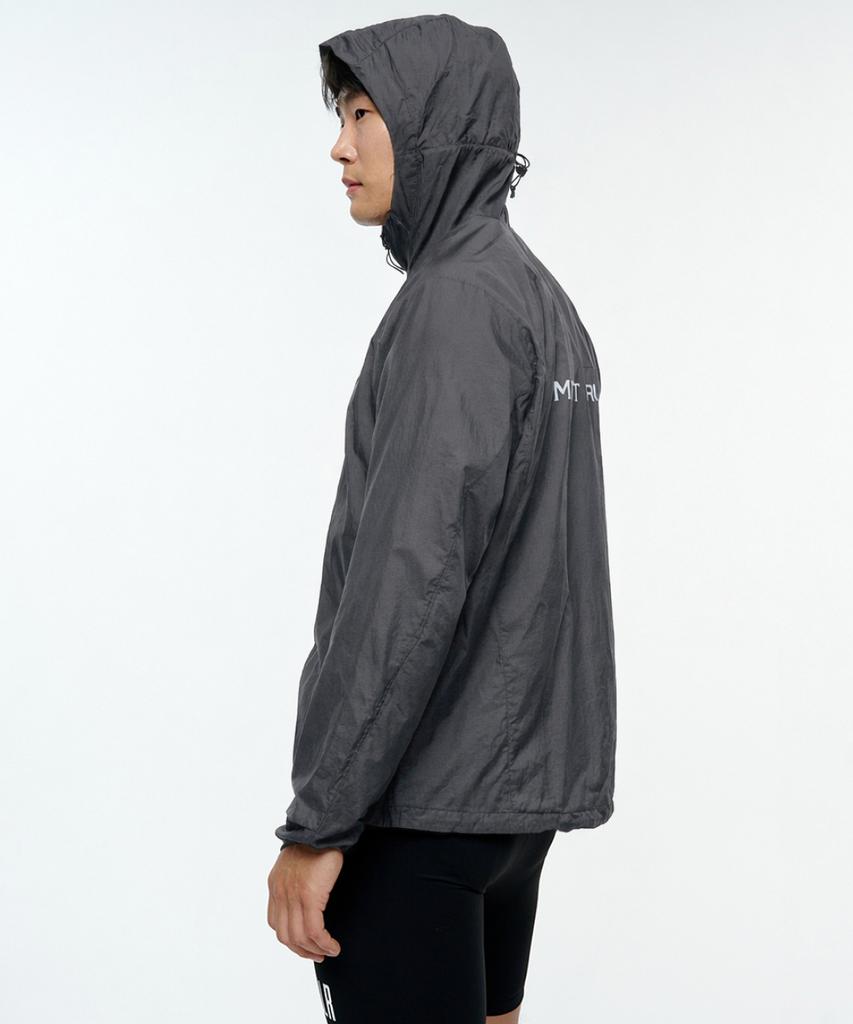 Спортивная ветровка Ripstop для бега Limelight Apparel Athlete (Угольно-серый)