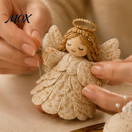 Diy Patchwork Nativity Scene Kit DIY Kit, Fabric Sewing Meaningful Handmade Christmas Gifts Religious Quilted Craft Set for Home Decoration