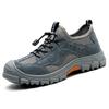 Labor Insurance Shoes Men's Anti-smashing and Anti-piercing Large-net Work Shoes Wear-resistant Construction Site Safety Protective Shoes