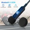 Умная Bluetooth-гарнитура для мотоцикла с голосовым управлением, автоответчиком, управлением музыкой и сроком службы батареи 70 часов для всех шлемов
