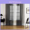 Декоративная однотонная штора с эффектом светопропускания для жилых и коммерческих помещений