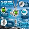 Mini Fishing Reel Jewelry Set Zinc Alloy Ring Necklace Unisex