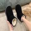 Fashion 2024 New Classic Thickened Fluff Women's Snow Boots Comfortable Warm Ankle Boots Women Winter Chunky Anti-slip Ankle Botas Mujer