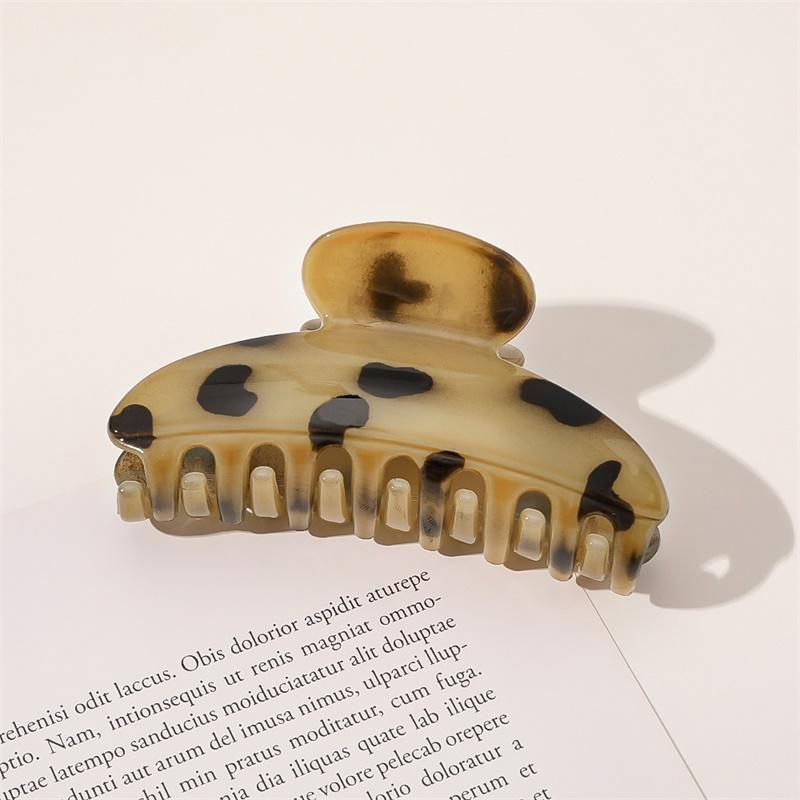 Винтажная заколка для волос женская заколка-краб элегантная леопардовая геометрическая заколка для волос аксессуары для волос заколка-краб для волос заколки для волос для девочек