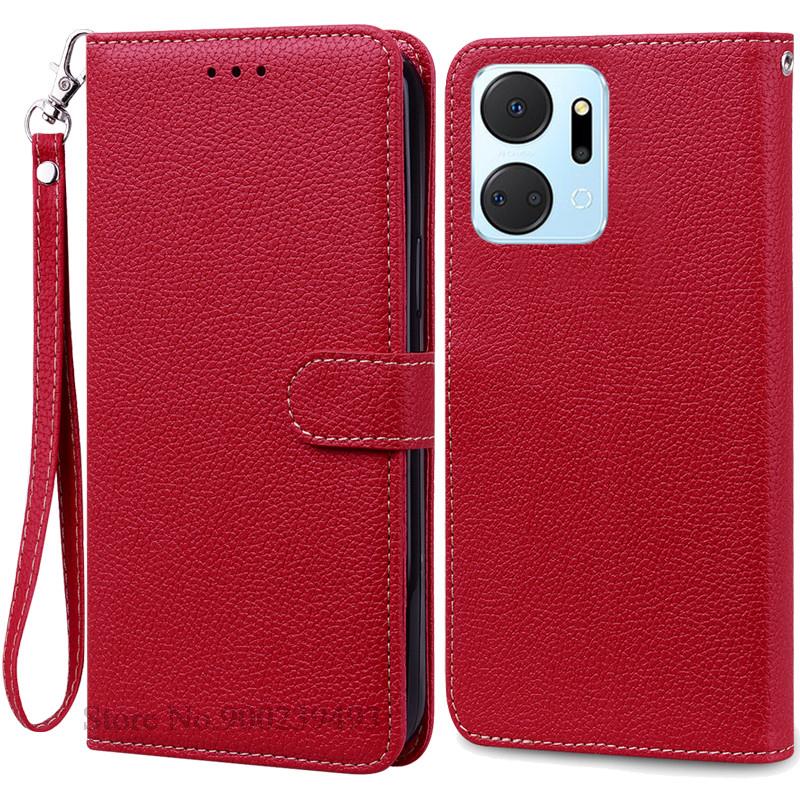 Чехол для Honor X7A Чехол для Huawei Honor X7A Силиконовый кожаный чехол-кошелек Чехол для телефона Honor X7A Coque Fundas Shell