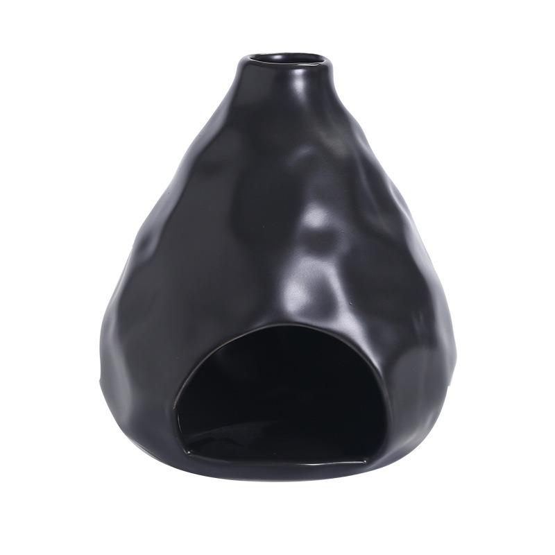 1pc Ceramic Sage Burning Tool Container Creative Atmosphere Decor Peru Palo Santo Tray Burner Home Decor (Without Incense)