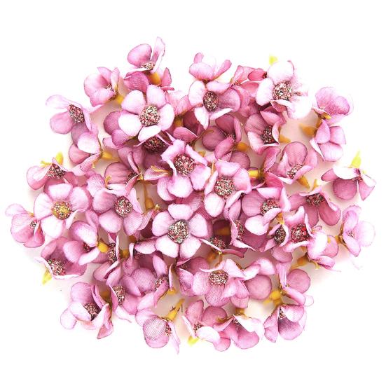 50шт многоцветный мини-моделирование цветочных головок маргариты DIY детали домашнего декора