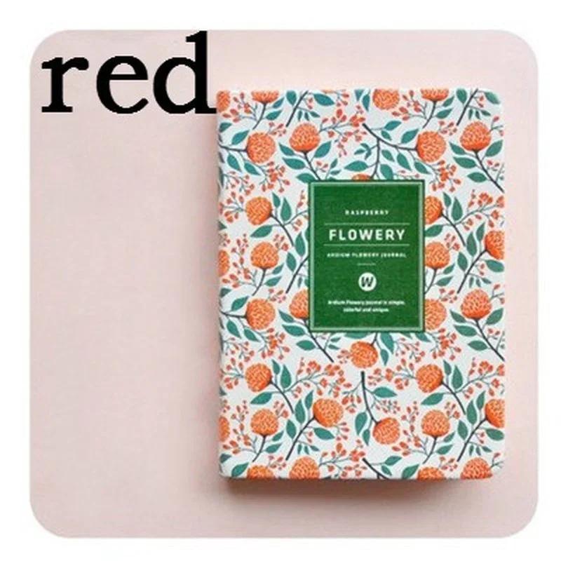 1 шт. Творческий ретро-дневник, маленький свежий цветочный блокнот, справочник, студенческий планировщик, канцелярские принадлежности для офиса, школы, блокноты для записей