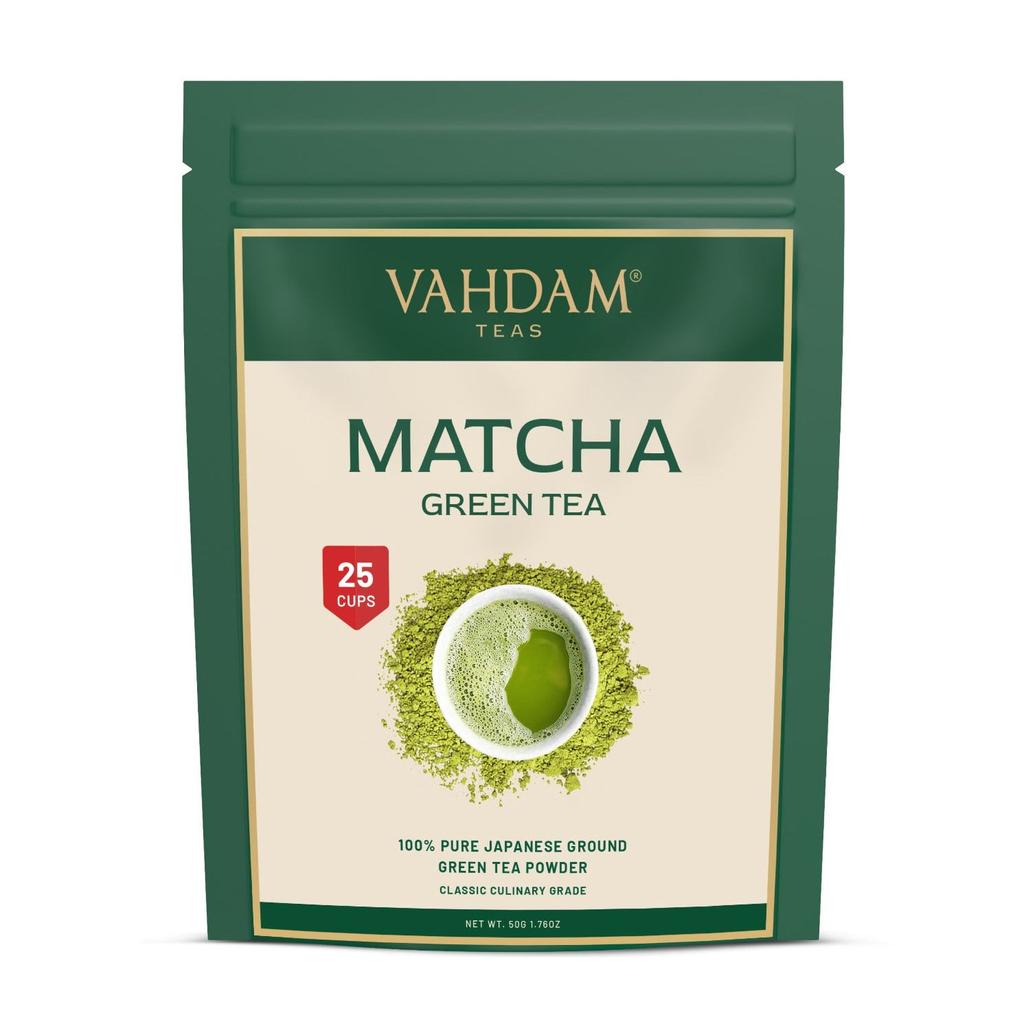 Чай Матча (50 г), Matcha Green Tea,  VAHDAM