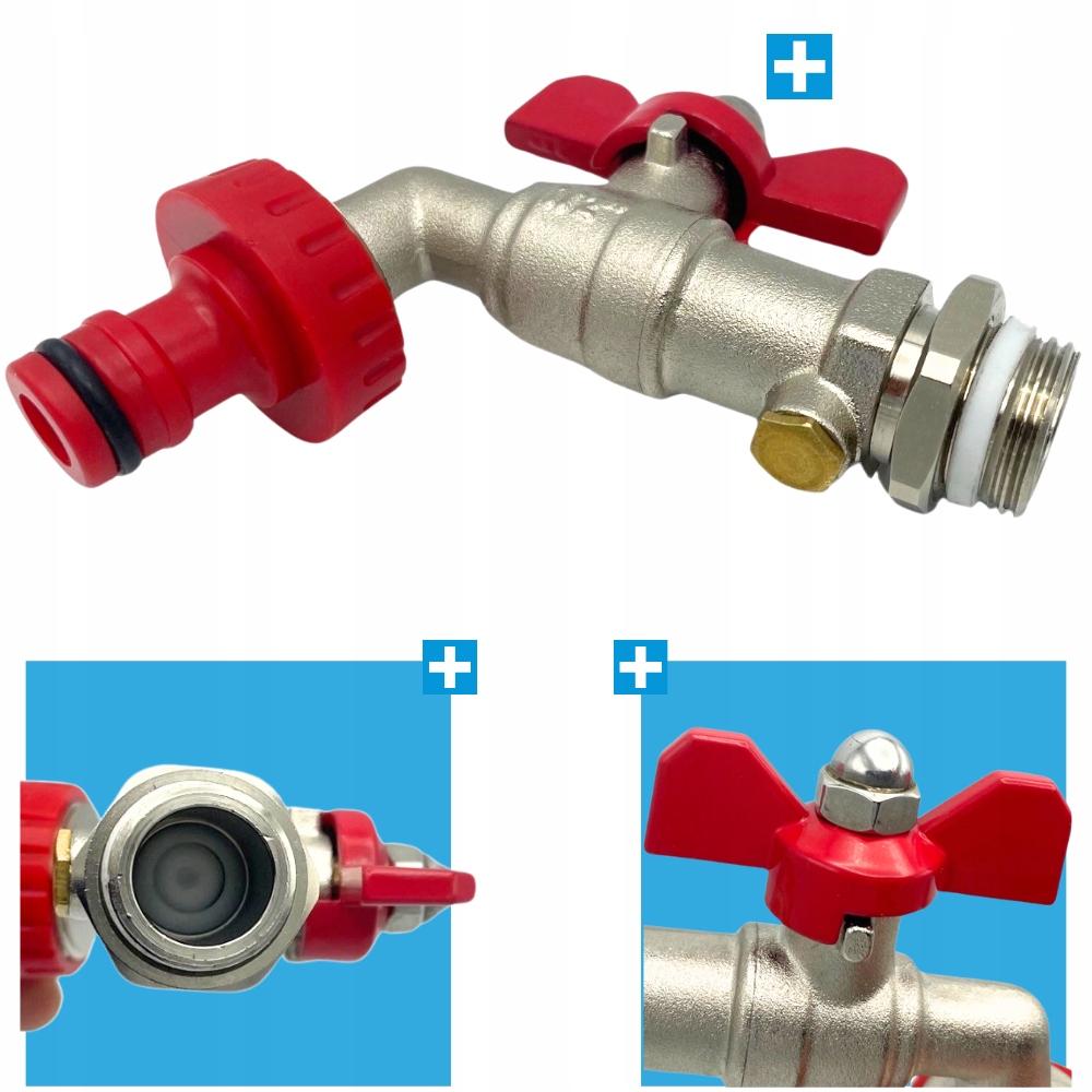Garden Tap 1/2 Anti-pollution Draw-off Valve With Quick Connector, External